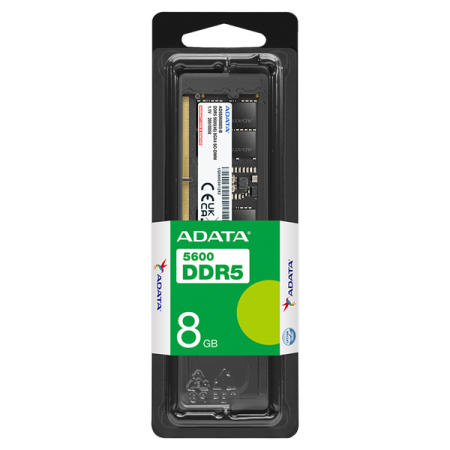 Фото ADATA DDR5 DIMM 8GB 5600MHz 1*8GB 46-45-45 SINGLE TRAY