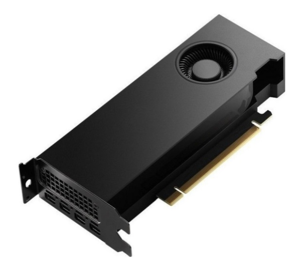 Nvidia RTX 4000 SFF Ada Generation, 20GB GDDR6 with ECC, 4x Mini DisplayPort 1.4a, 70W, FH bracket