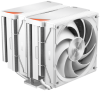 PCCooler RZ620 WH, 2x120mm FAN, 6 HEAT PIPES, 4-PIN PWM, 500-2200 RPM, 32 DBA, FDB BEARING, LGA 1851/1700/1200/115X, AMD AM5/AM4
