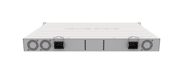 Фото MikroTik Cloud Router Switch 354-48G-4S+2Q+RM with 48 x Gigabit RJ45 LAN, 4 x 10G SFP+ cages, 2 x 40G QSFP+ cages, RouterOS L5, 1U rackmount enclosure, Dual redundant PSU