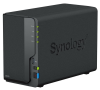Фото Synology QC 1,7GhzCPU/2Gb/RAID0,1/upto 2HP HDD SATA(3.5')/2xUSB3.2, 1xUSB2.0/1xGbE/iSCSI/2xIPcam(up to 20)/1xPS repl DS218 1YW