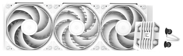 Фото Zalman CPU Liquid Cooler 360mm, white