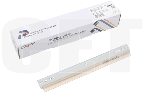 Лезвие очистки ленты переноса (двухслойное) AAJRR70111-Blade для KONICA MINOLTA bizhub C3300i/C3350i/4050i (CET), CET281136