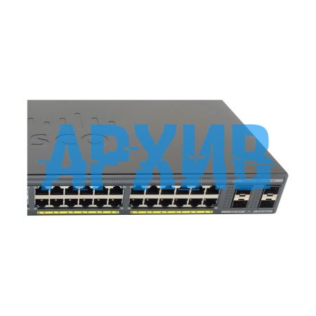 Смотреть Cisco Catalyst 2960-X (WS-C2960X-48FPS-L) Фото Cisco Catalyst 2960-X (WS-C2960X-48FPS-L)