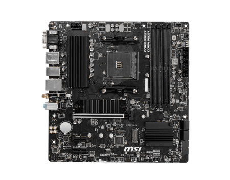Фото MSI B550M PRO-VDH WIFI AM4,4DDR4,1PCI-Ex16, 2PCI-Ex1, 2M.2, 4SATA3,7USB3.2 Gen1