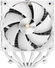 Фото Ocypus Iota A62 WH, 2x120mm FAN, Display Panel, 6 HEAT PIPES, 4-PIN PWM, 500-2000 RPM, 29DBA, FDB, LGA115X/1200/1700/18XX, AM4/AM5