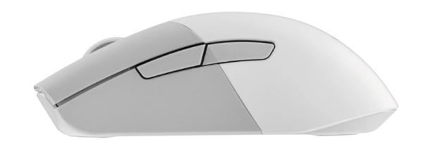 Фото ASUS ROG KERIS WIRELESS AIMPOINT, 75g, 2.4GHz RF, Bluetooth 5.1, 36K DPI sensor, 5 Programmable Button, White