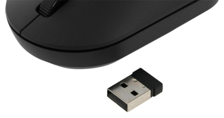 Фото Xiaomi Wireless Mouse Lite 2, 1000dpi, Black