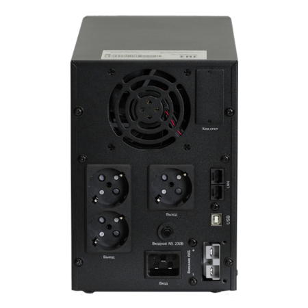 Фото Systeme Electric Smart-Save SMT, 1000VA/800W, Line-Interactive, LCD, Out: 3xSchuko, SNMP Intelligent Slot, без встроенных батарей