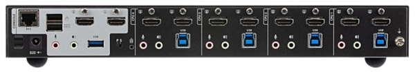 Фото ATEN 4-Port USB3.0 4K HDMI Dual Display KVMP Switch