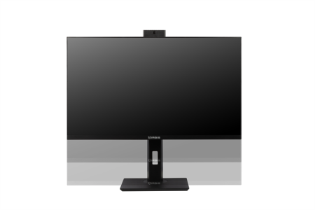 Фото 23.8'' IRBIS SMARTVIEW 24 LED Monitor 1920x1080 16:9 IPS 300 cd/m2 1000:1 3ms 178°/178° VGA HDMI DP USB Audio out 100Hz Tilt Height Swivel Pivot Camera 5mp Speak внутр. Бп Black 3y (China)