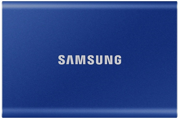 Фото SSD Samsung T7 External 2Tb (2048GB) BLUE USB 3.2 (MU-PC2T0H/WW) 1year