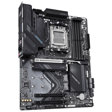 Фото GIGABYTE X870 GAMING WIFI6, AM5, X870, 4*DDR5, 4*SATA, 3*M.2, 4*USB 3.2, 4*USB 2.0, 2*Type-C, 3*PCIx16, HDMI, ATX