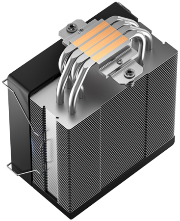 Фото ID-COOLING SE-214-XT V2 LGA1851/1700/1200/115X/AM5/AM4 (16шт/кор, TDP 200W, PWM, 4 тепл.трубки прямого контакта, FAN 120mm, Random Spectrum Lighting) RET