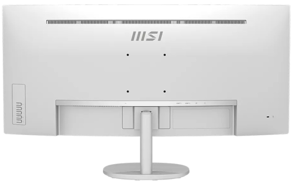 Фото MSI PRO MP341CQW E12 34" 21:9 UWQHD(3440x1440) VA Curve1500R, 1ms(MPRT), 3500:1,100M:1,300nit,178/178,2xHDMI 2.0,DP 1.4a,Tilt,Speaker,VESA,120Hz,White,1y w-ty