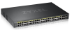 Фото L2 PoE+ Zyxel NebulaFlex Pro GS2220-50HP, rack 19", 44xGE PoE+, 4xCombo (SFP/RJ-45 PoE+), 2xSFP, бюджет PoE 375 Вт