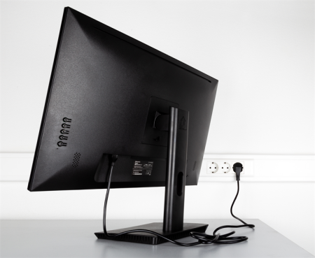 Фото 27" IRBIS SMARTVIEW 27 LED Monitor 1920x1080, 16:9, IPS, 250 cd/m2, 1000:1, 3ms, 178°/178°, VGA, HDMI, DP, Audio output, 100Hz, Speak, Tilt, VESA, Внутр. Бп, Black 3y (China)