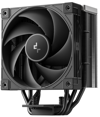 Фото DEEPCOOL AK400 G2 LGA1851/1700/1200/115X/AM5/AM4 (12шт/кор, TDP 220W, PWM, Fan 120mm, 4 тепл. Трубки, Wood-grain top cover, черный) RET (R-AK400G2-BKNNMN-GJD)