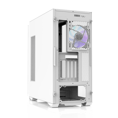 Фото ZALMAN Z10 DUO White, ATX, WHITE, WINDOW, 2x3.5", 2x2.5", 2xUSB3.0, 1xUSB 3.1 Type-C, FRONT 3x120mm Infinity Mirror ARGB, REAR 1x120mm Infinity Mirror ARGB, replaceable front panel