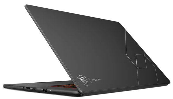 Фото MSI Stealth 16 AI+ B3WI Core 9 386H 16" 16:10 QHD+ (2560 x 1600) OLED, 240hz,DDR5 32GB (16GB*2),1TB SSD,NV RTX 5080 (GDDR7 16GB),99Whr,2.1kg,2y,Win11Home,Black