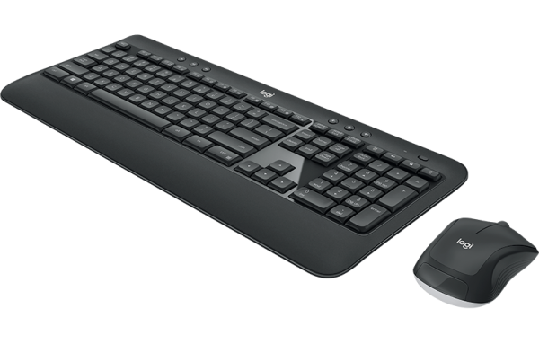 Фото Logitech Wireless Desktop MK540 (Keybord&mouse), Black, Rus/Eng, [920-008686]