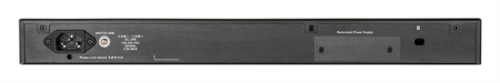 Фото D-Link PROJ Управляемый L3 стекируемый PoE-коммутатор, 20x1000Base-T PoE, 4x2.5GBase-T PoE, 2x10GBase-T, 2x10GBase-X SFP+, PoE-бюджет 370 Вт (740 Вт с DPS-700), CLI, консольный порт RJ-45, RPS