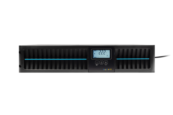 Фото SMARTWATT линейно-интерактивный SIN, 2000/1600 ВА/Вт, стоечный/напольный, LCD дисплей, IEC C13 - 6 шт., Shuko CEE7/4 - 1 шт.