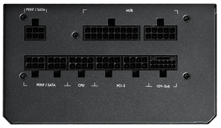 Фото Chieftec Vega M PPG-1000-C (ATX 3.1, 1000W, 80 PLUS GOLD, Active PFC, 135mm fan, Gen5 PCIe, Full Cable Management) Retail