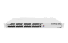 MikroTik Cloud Router Switch 317-1G-16S+RM with 800MHz CPU, 1GB RAM, 1xGigabit LAN, 16xSFP+ cages, RouterOS L6 or SwitchOS (dual boot), passive cooling 1U rackmount enclosure, Dual redundant PSU