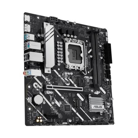 Фото ASUS PRIME H810M-A-CSM, LGA1851, H810, 2*DDR5, 4*SATA, 2*M.2, 2*USB 3.2, 4*USB 2.0, 1*PCIx16, 1*PCIx1, HDMI+DP, mATX; 90MB1KK0-M0EAYC