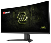 Фото MSI MAG 346CQDF E20 34" 21:9 UWQHD(3440x1440) Rapid VA Curve 1500R, 4000:1, 0,5ms(GTG), 100M:1,300nits,2xHDMI,DP,Tilt,IntPower,VESA,UWQHD:200Hz HD:400Hz,Black,1y w-ty