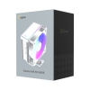 Фото Ocypus Gamma A40 WH ARGB, 100mm ARGB FAN, Top ARGB Panel, 4 HEAT PIPES, 4-PIN PWM, 600-2400 RPM, 29DBA, HYDRO BEARING, LGA115X/1200/1700/18XX, AM4/AM5