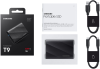 Фото SSD Samsung T9 External 1Tb BLACK USB 3.2 Type-C (MU-PG1T0B/WW) 1year
