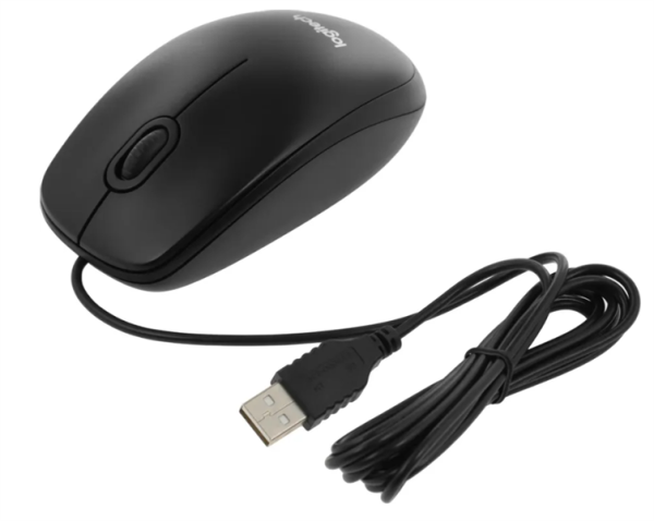 Фото Logitech B100 Optical Mouse, USB, 1000dpi, Black, CN, [910-006605/910-003357]