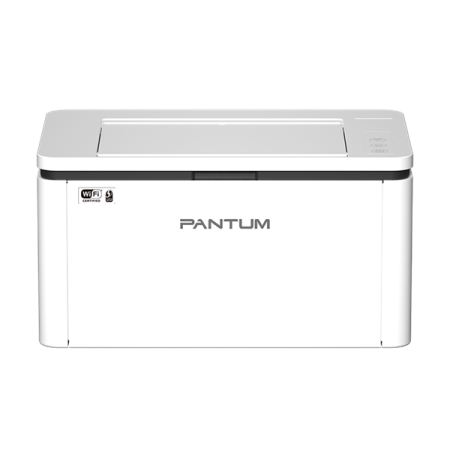 Фото Pantum BP2300NW, Printer, Mono laser, А4, 22 ppm (max 15000 p/mon),Bluetooth,Wi-fi, Wi-fi direct, LAN, 800 MHz,1200x1200 dpi, 256 MB RAM, paper tray 150 pages, USB, start. cartridge 700 pages (white)