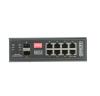 Фото OSNOVO SW-70802/I Промышленный коммутатор Gigabit Ethernet на 10 портов. Порты: 8 x GE (10/100/1000Base-T) + 2 x GE SFP (1000Base-X). Поддержка режима CCTV: Увеличение расстояния передачи данных и пит