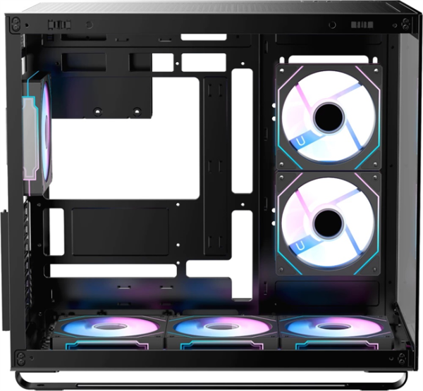 Фото Ocypus Iota C70 BK ARGB, ATX, Type-C(3.1)*1, USB3.0*2, BOTTOM 3x120mm ARGB, REAR 1x120mm ARGB, MB SIDE 2x120mm ARGB