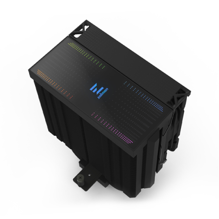 Фото ZALMAN CNPS13X BLACK, 120mm FAN, 5 HEAT PIPES, 4-PIN PWM, 600-2000 RPM, 29,7 DBA MAX, HYDRO BEARING, ARGB TOP COVER, FULL SOCKET SUPPORT