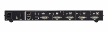 Фото ATEN 4-Port USB DVI Multi-View KVMP Switch