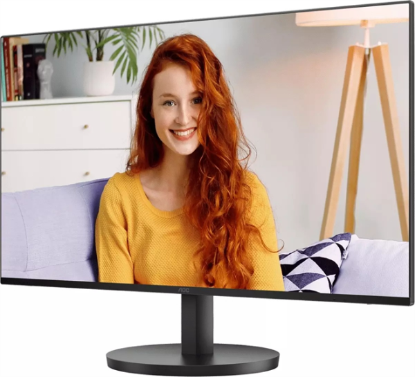 Фото 27" AOC 1920х1080 WLED 16:9 IPS 300cd, 1500:1, 20M:1, 4ms, 178°/178°, VGA, HDMI, DP, 120Hz, Speakers, Tilt, Internal, VESA, Black, 3y