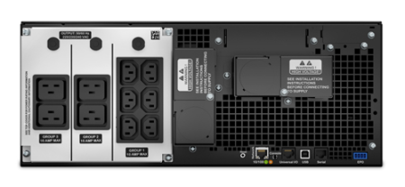 Фото APC Smart-UPS SRT RM, 6000VA/6000W, On-Line, Extended-run, Rack 4U (Tower convertible), Pre-Inst. Web/SNMP, with PC Business, Black, 1 year warranty