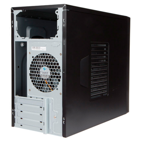 Фото Mini Tower InWin EMR065 Black __________ U3.0*2+U2.0*2 A(HD) +intrusion switch mATX (без блока питания)