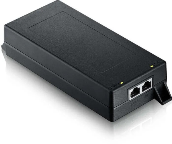 Фото Мультигигабитный PoE инжектор Zyxel PoE12-90W, 802.3af/at/bt (90 Вт), 2xRJ-45: 1/2.5/5/10G