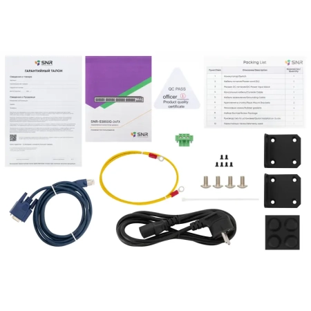 Фото SNR SNR-S3850G-24FX-DC