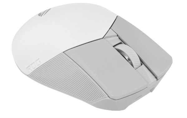 Фото ASUS ROG GLADIUS III WL AIMPOINT, 79g, Wired, 2.4GHz RF, Bluetooth 5.1, 36K DPI sensor, 6 Programmable Buttons, White
