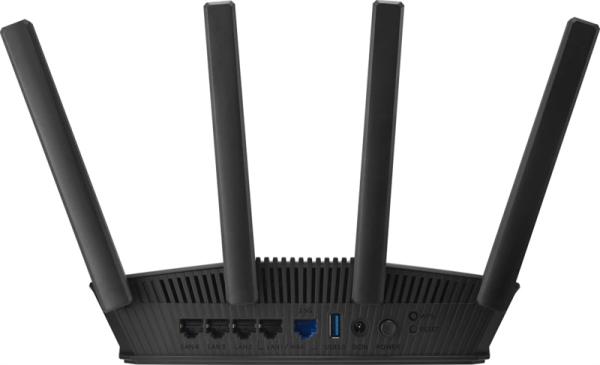 Фото ASUS RT-BE58U//802.11 a/b/g/n/ac/ax/be, 2,4 + 5 gGz, black