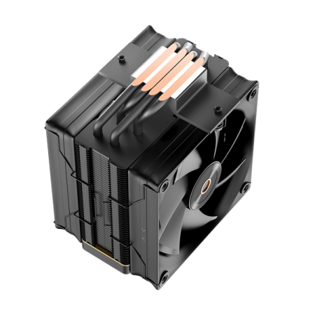 Фото Ocypus Iota A40 BK Dual Fan, 2x120mm FAN, Display Panel, 4 HEAT PIPES, 4-PIN PWM, 500-2000 RPM, 29DBA, FDB, LGA115X/1200/1700/18XX, AM4/AM5