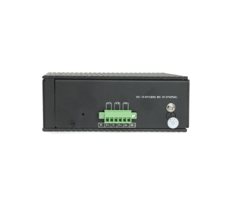 Фото OSNOVO SW-80802/I(Port 90W,300W) Промышленный HiPoE коммутатор Gigabit Ethernet на 8GE PoE + 2 GE SFP порта. Порты: 1 x GE (10/100/1000Base-T) с PoE BT (до 90W) + 7 x GE (10/100/1000Base-T) с PoE (до
