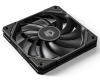 Фото ID-COOLING TF-12015-K 120x120x15мм (40шт./кор, PWM, Low Noise, супер-тонкий, резиновые углы, черный, 500-2200об/мин) BOX