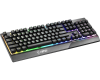Фото Gaming Keyboard MSI VIGOR GK30, Wired, Mechanical-like plunger switches. 6 zones RGB lighting with several lighting effects. Anti-ghosting Capability. Water Resistant (spill-proof), Black